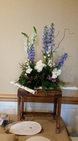 Woodland Theme Tall arrangement (1470197604)