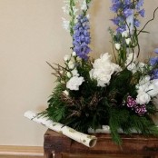 Woodland Theme Tall arrangement (1470197604)