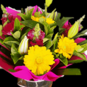 Classic Bouquet of Flowers in Season